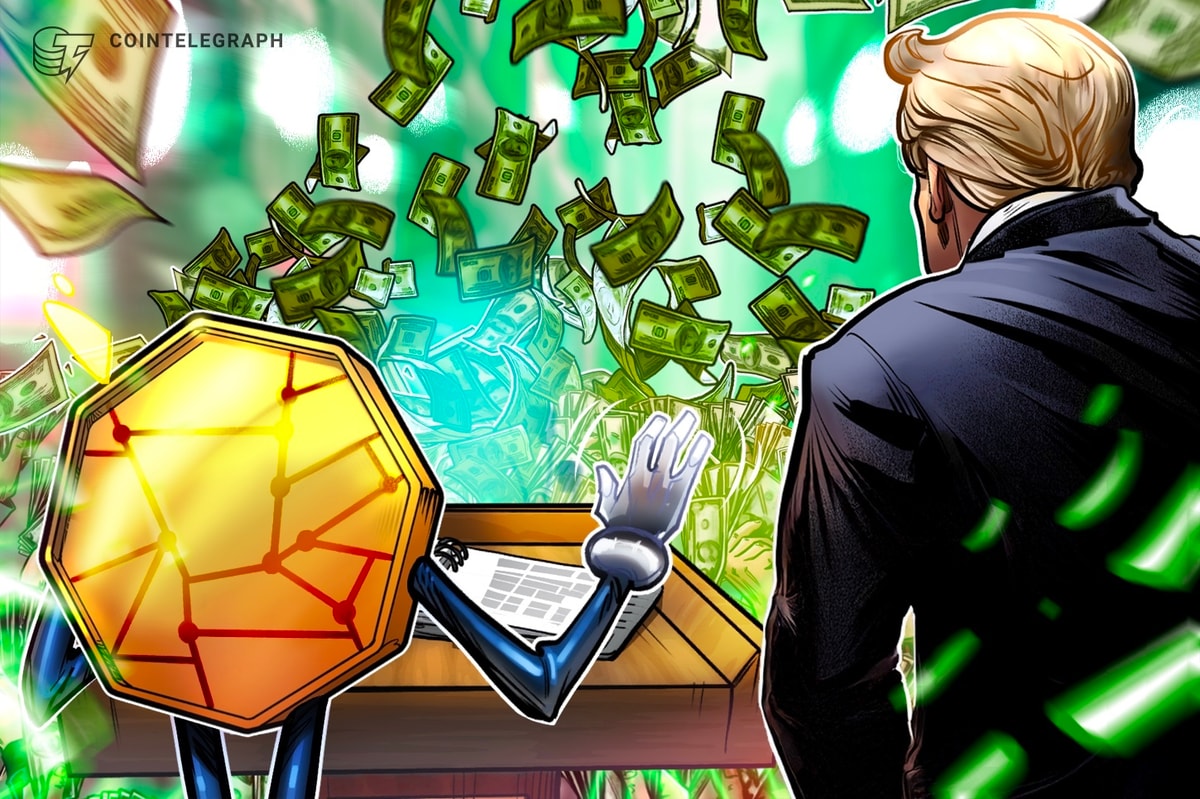 The Société des Eau invests $ 100 million in a cryptographic company supported by the Trump family